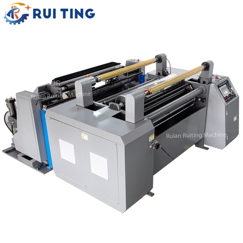 Macchina per il riavvolgimento della taglierina di superficie della lamina fredda della paglia di carta di vendita diretta della fabbrica di larghezza 1100mm 400m/min