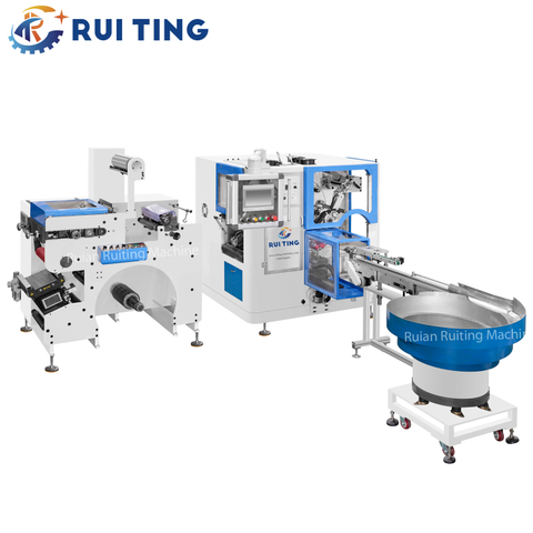 Volautomatische revolver met 4 spindels Rewinder Machine Non-stop rewinder
